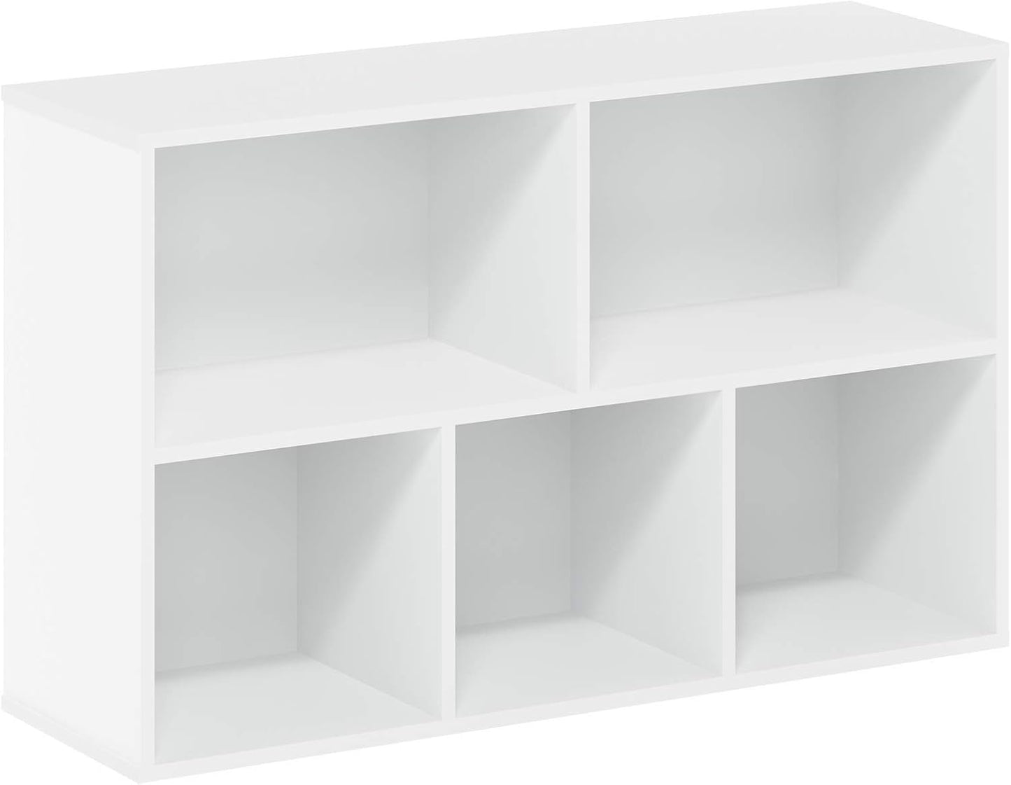 Cavina Book Shelf  5-Cube Bookshelf, Reversible Bookcase