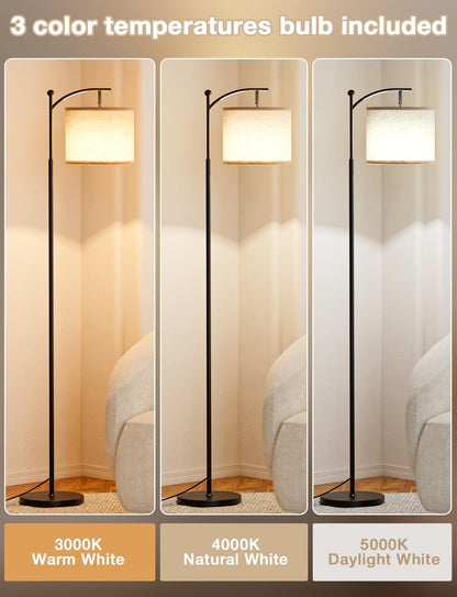 Aria Minimalist Floor Lamp or The Harrison Adjustable Floor Lamp