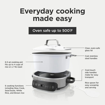 Ninja Foodi 6-in-1 Everyday Professional Cooker (6.5 Qt)