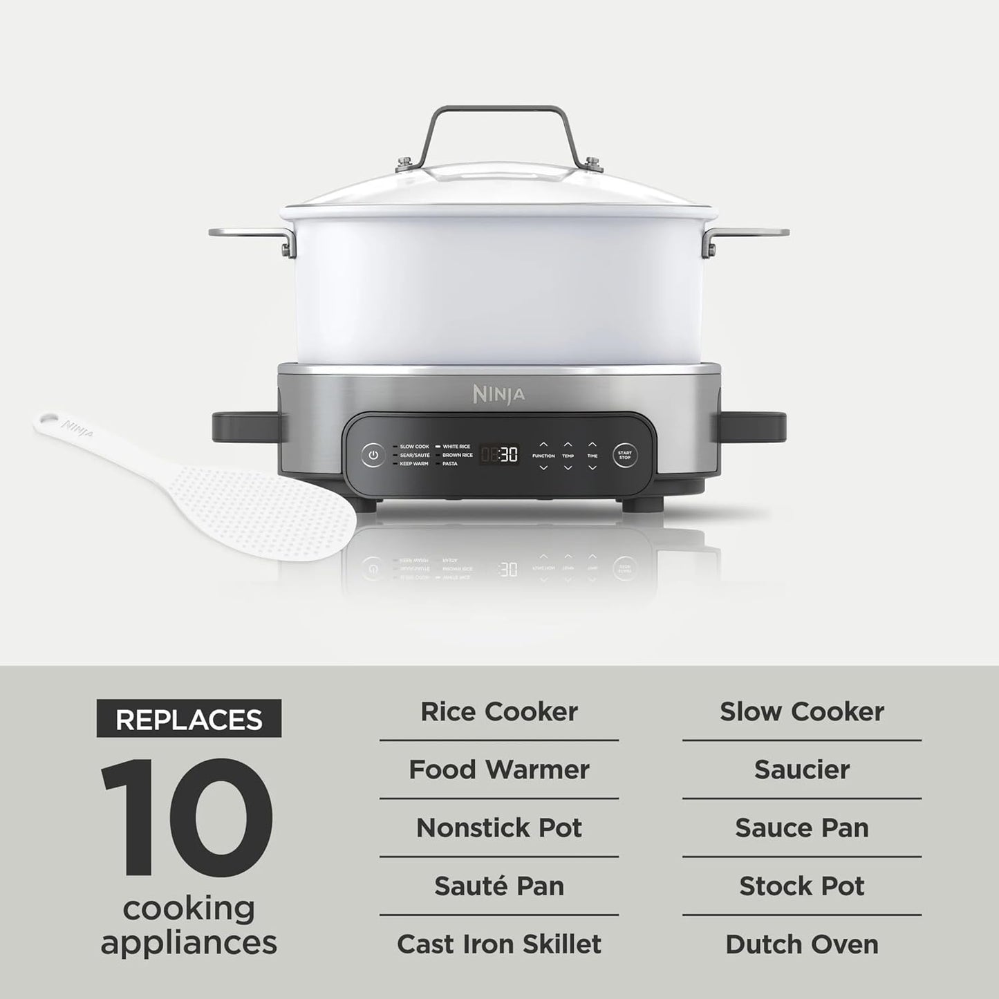 Ninja Foodi 6-in-1 Everyday Professional Cooker (6.5 Qt)