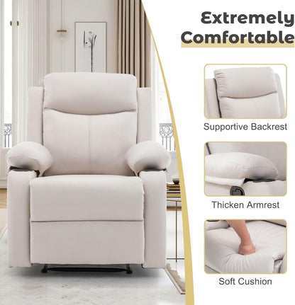 Cavina Deluxe Living Room & Nursery Recliner Chair