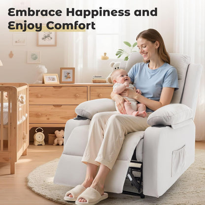 Cavina Deluxe Living Room & Nursery Recliner Chair