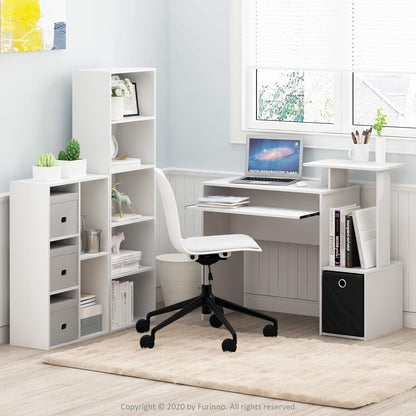 Cavina Book Shelf  5-Cube Bookshelf, Reversible Bookcase