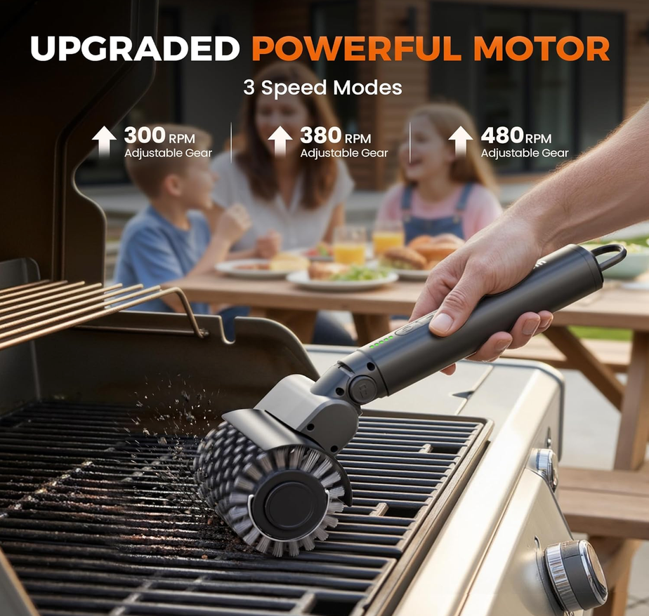 CAVINA Electric BBQ Grill Brush