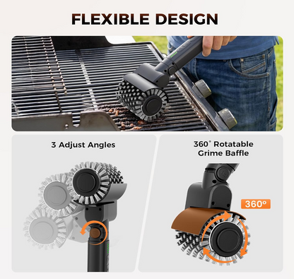 CAVINA Electric BBQ Grill Brush
